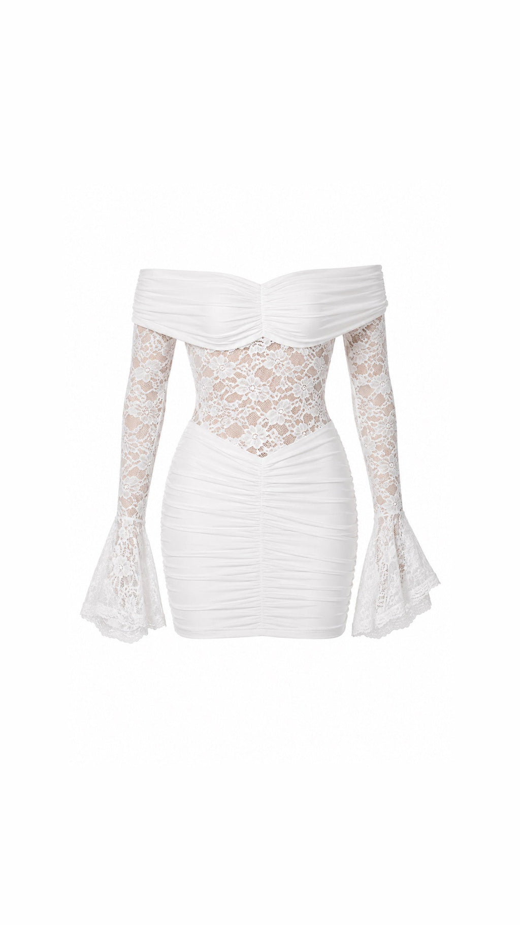 White Swan Mini Dress