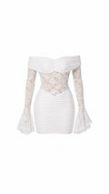 White Swan Mini Dress