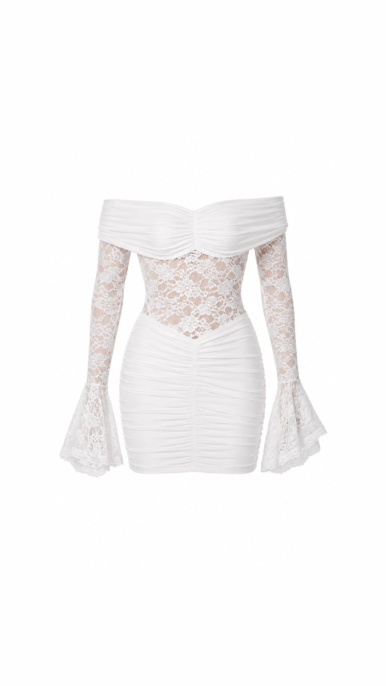 White Swan Mini Dress