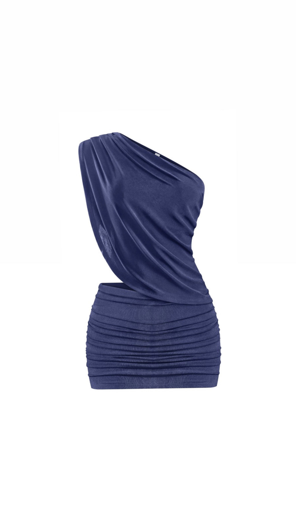 Lunar Elegance Mini Dress