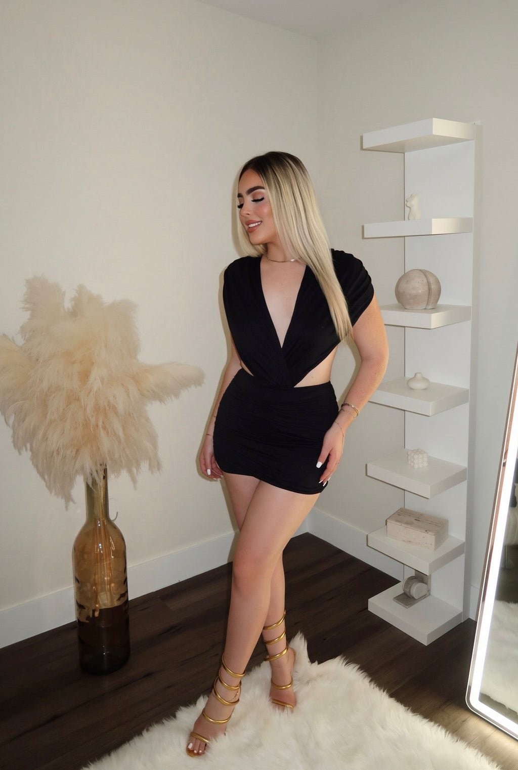 Onyx Mini Dress