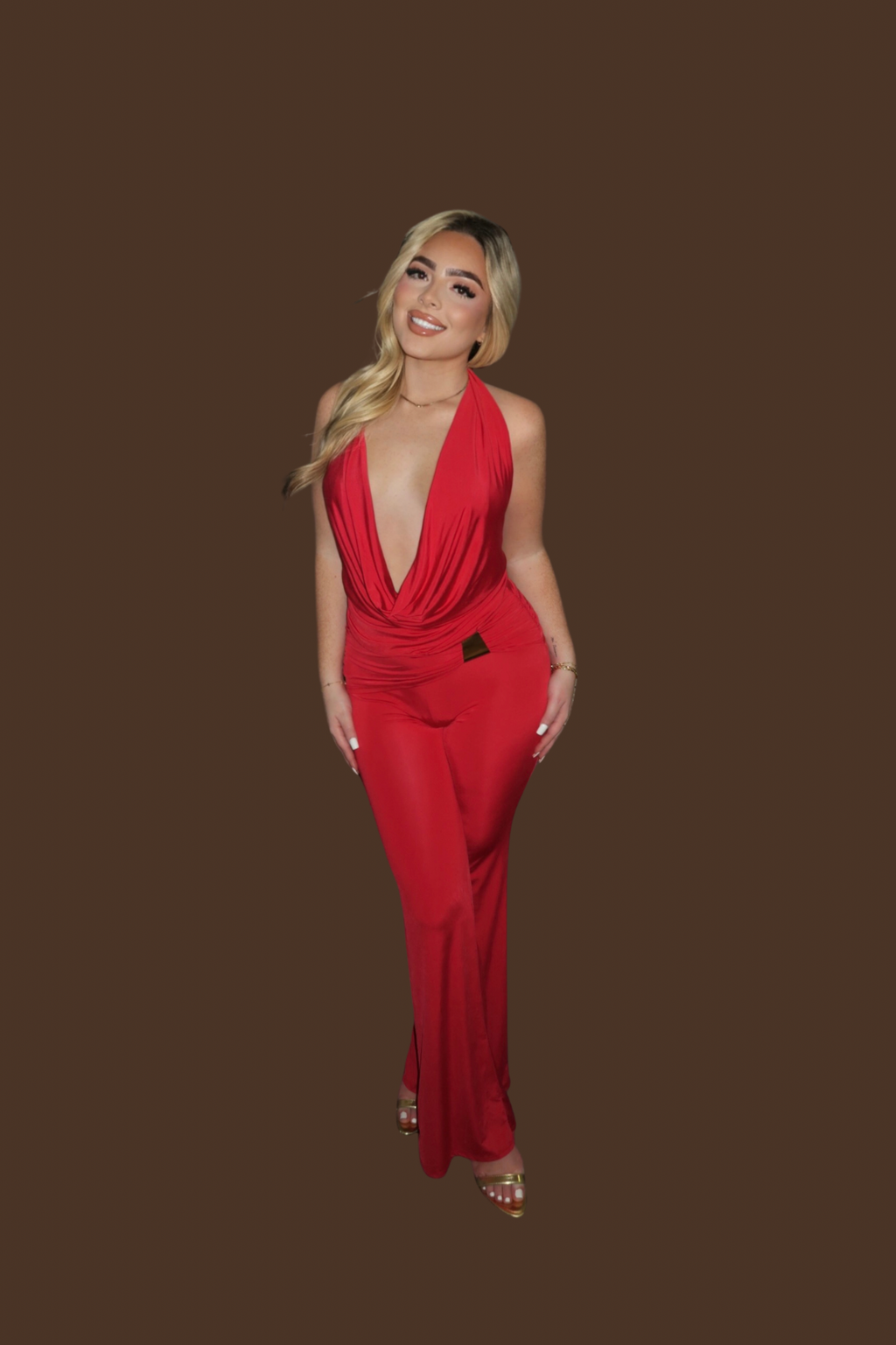 Crimson Drape Set