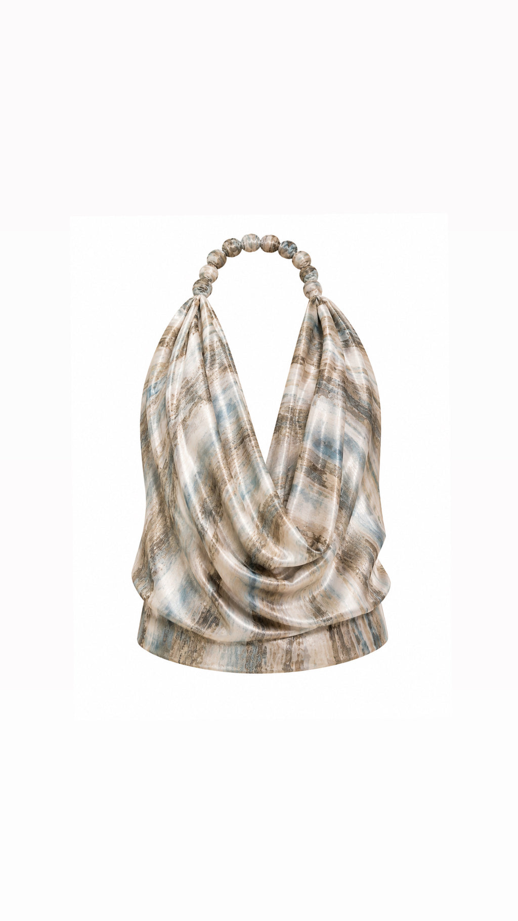 Marble Drape Top