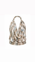 Marble Drape Top
